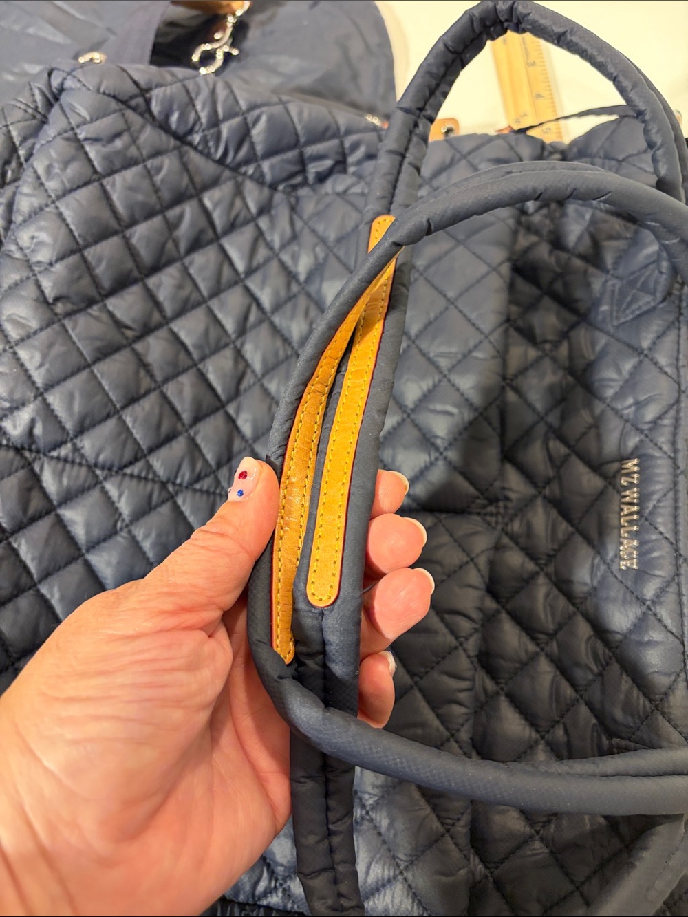 MZ Wallace Large Metro Quattro Tote | Dawn | Good Condition | Straps Included - Picture 5 of 7